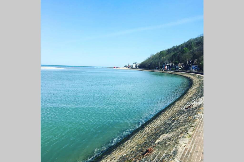 Souplex 50M De La Plage Et Des Commerces Houlgate Exteriör bild